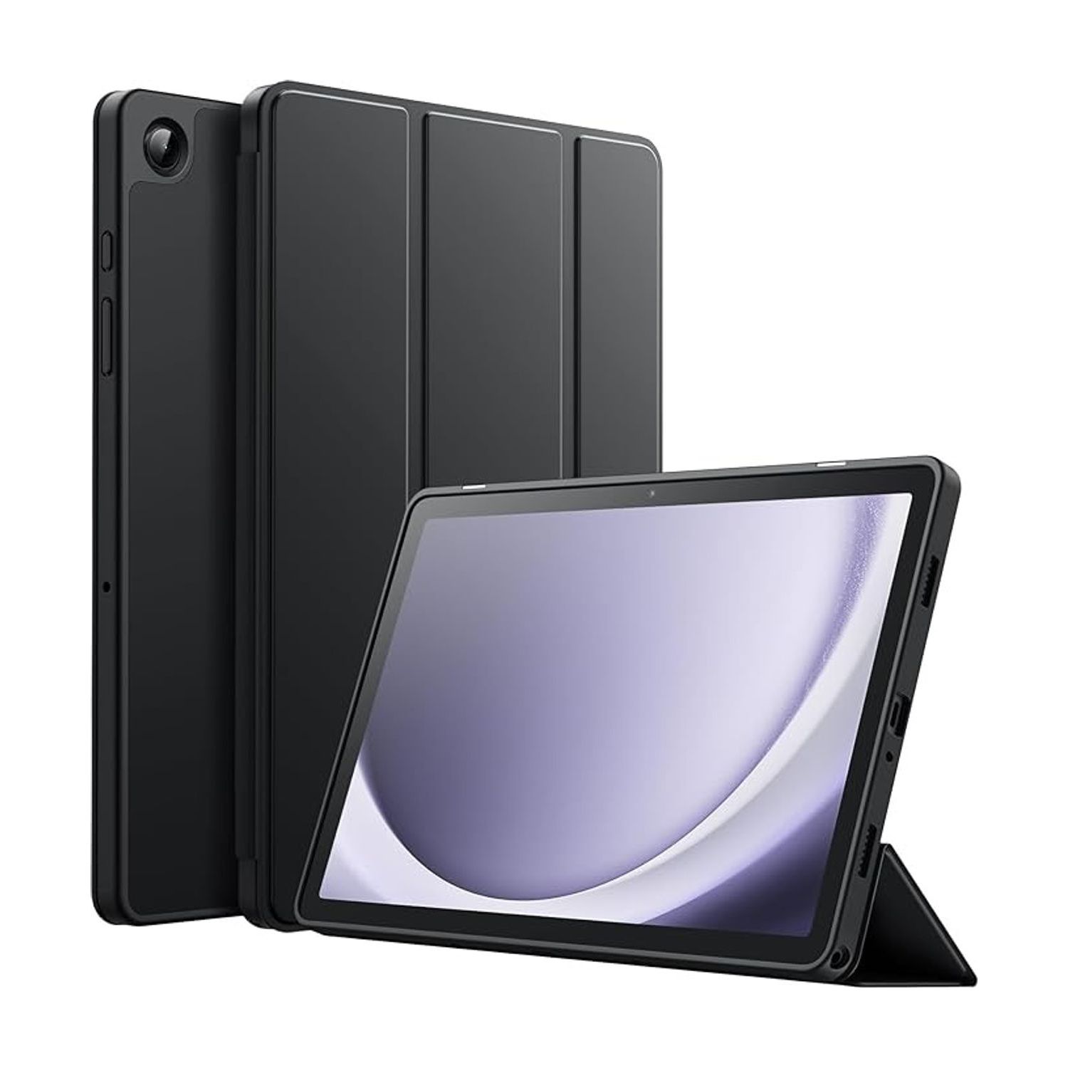 Tablet Case compatible with Samsung Galaxy Tab A9+ : 11" Large - Black