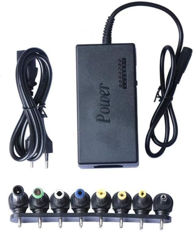 Replacement Charger for Universal Laptop Charger 96W 8 Tips
