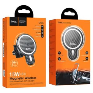Hoco CA85 Ultra-fast magnetic wireless charging car holder