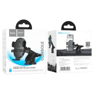 Hoco H19 Mighty one-button car holder(center console)