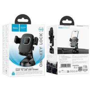 Hoco H76 Crown one-button car holder(center console)