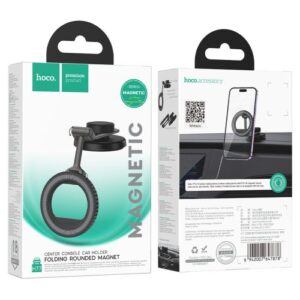 Hoco H77 View folding magnetic ring car holder(center console)