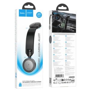 Hoco HW29 Totem ring magnetic wireless fast charging car holder(center console)