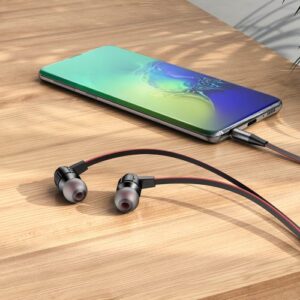 Hoco “M85 Platinum sound universal earphone with mic”