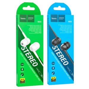 Hoco “M99 Celestial” 3.5MM Wired universal earphones with microphone