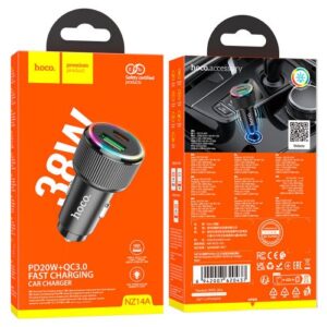 Hoco NZ14A Guerrero PD20W+QC3.0 car charger
