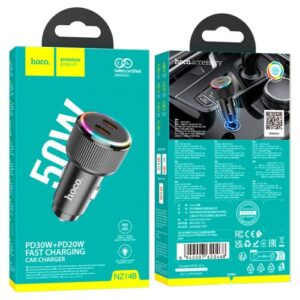 Hoco NZ14B Guerrero PD50W(2C) car charger