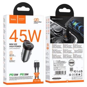 Hoco NZ16B Rigorous PD45W(2C) car charger set(C to iP)