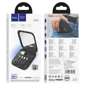 Hoco “U114 Treasure box storage charging data cable set”