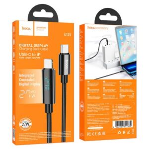 Hoco “U125 Benefit PD charging data cable with display iP”