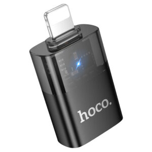HOCO UA36 iP male to USB female OTG transparent adapter ua36 iP