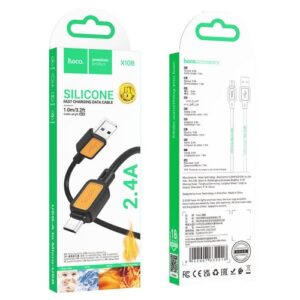 Hoco “X108 Benefit silicone charging data cable Micro”