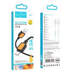 Hoco “X108 Benefit silicone charging data cable Type-C”
