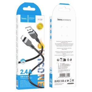 Hoco “X109 Energy silicone charging data cable iP(L=1M)”