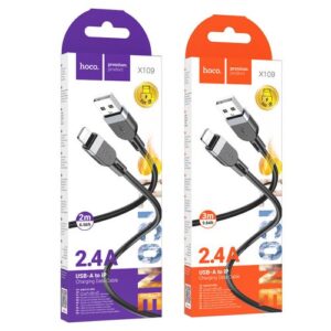 Hoco “X109 Energy silicone charging data cable iP(L=2M)”