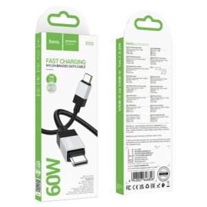 Hoco “X110 Honorific 60W charging data cable C to C”
