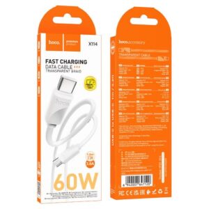 Hoco “X114 Energy 60W charging data cable C to C”