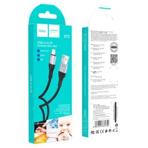 Hoco “X72 Creator silicone charging data cable for iP”