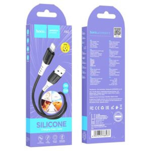 Hoco “X82 iP silicone charging data cable”