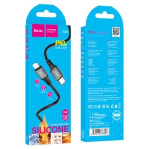 Hoco “X86 iP Spear PD silicone charging data cable”