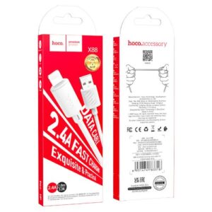 Hoco “X88 Gratified PD27W charging data cable for iP(L=2M)”