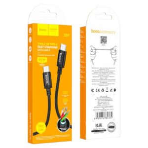 Hoco “X89 Wind 60W charging data cable C to C(L=2M)”