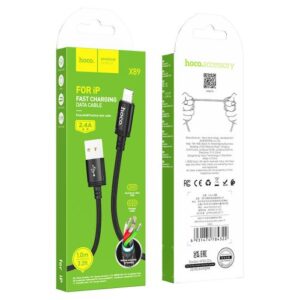 Hoco “X89 Wind charging data cable iP”