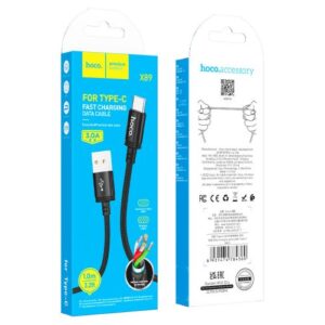 Hoco “X89 Wind charging data cable Type-C”
