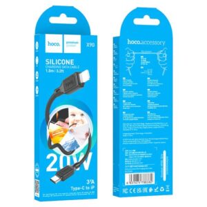 Hoco “X90 Cool silicone PD charging data cable for iP”