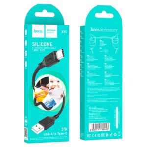 Hoco “X90 Cool silicone charging data cable for Type-C”