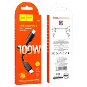 Hoco “X96 Hyper 100W fast charging data cable Type-C to Type-C”