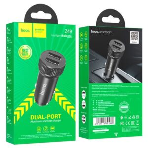 Hoco Z49 Level dual port car charger