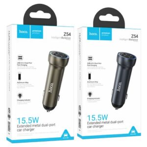Hoco Z54 Prosperous dual-port car charger