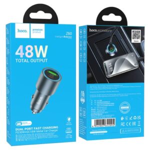 Hoco Z60 Bloom 48W dual-port PD30W+QC3.0 multi-protocol car charger