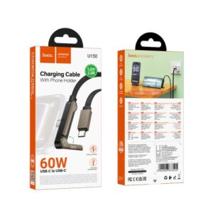 Hoco “U150 Exquisite bracket 60W charging data cable C to C”