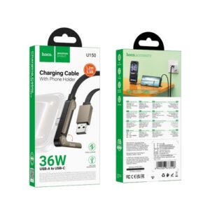 Hoco “U150 Exquisite bracket charging data cable Type-C”